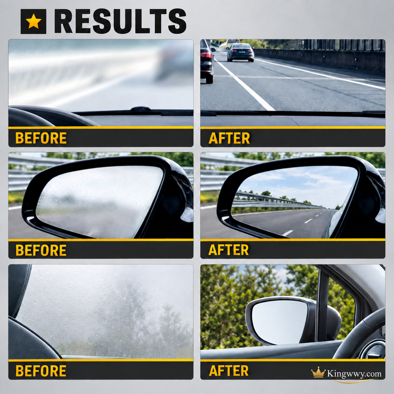 💦🚘 Stop blurry, greasy car windows! The complete window cleaning set with double‑sided pad and optional oil stain remover & anti‑fog – clear visibility in every season. 50% OFF!