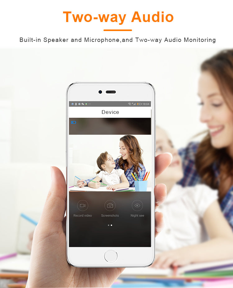 🔥2025 new intelligent wireless WIFI monitoring home phone remote HD monitor