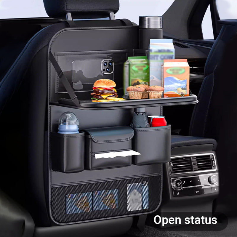 🔥2025 HOT SALE🔥Car Backseat Organizer with Foldable Table Tray