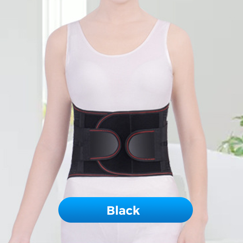 Heat-pressed Mesh Breathable Steel Plate Support Waist Protector