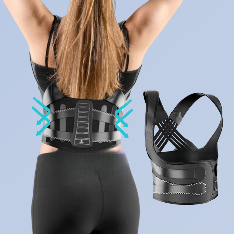 🔥Strong Support Universal Adjustable Back Posture Corrector|Buy 3 Get 1 Free💪