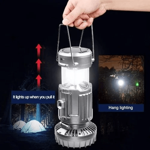 🔥🎁Hot Sale 50% OFF🎁🔥6-in-1 Portable Solar LED Camping Lantern