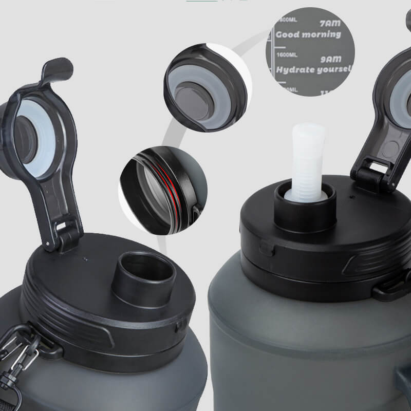 🔥2025 HOT SALE🔥Silicone foldable anti drop sports portable water bottle