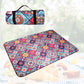 Retro Print Outdoor Moisture-proof Picnic Blanket