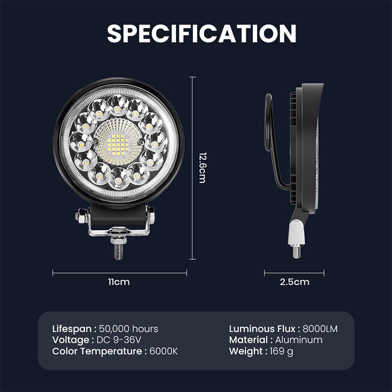 🔥Buy 2 Get 1 Free🎉4-inch 99W LED Pod for Off-Road