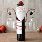 🎅50% OFF🎅Holiday Wine Bottle & Glass Holders🍷