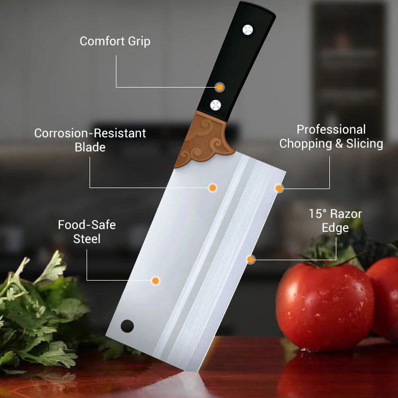 🔪 50% OFF NOW ! ✨ Forged Sharp and Durable Kitchen Knife – Professional Edge, Ergonomic Handle & Easy Maintenance ⚡