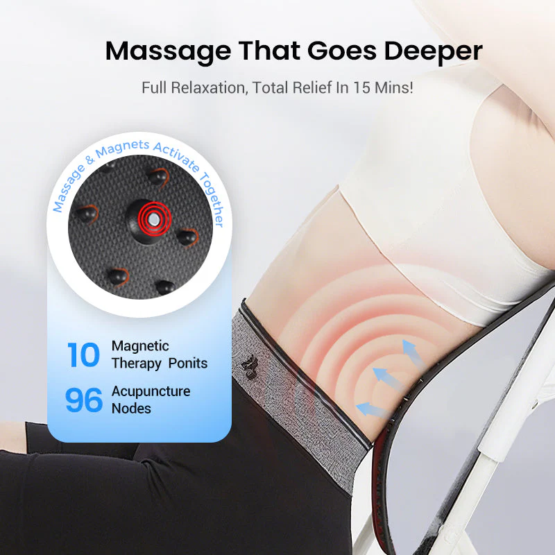 🧲 50% OFF NOW! 🔥 Magnetic Lumbar Stretcher – Acupressure Massage, Portable Design & Relieves Back Pain 🧘‍♂️✨