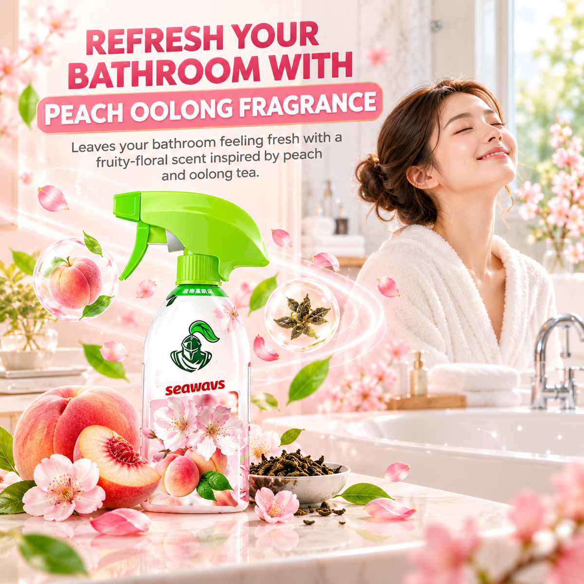 🥳HOT SALE🥳💞Kills 99.9% germs, plant-based & fresh scent. One bottle replaces all – grab yours! ✅