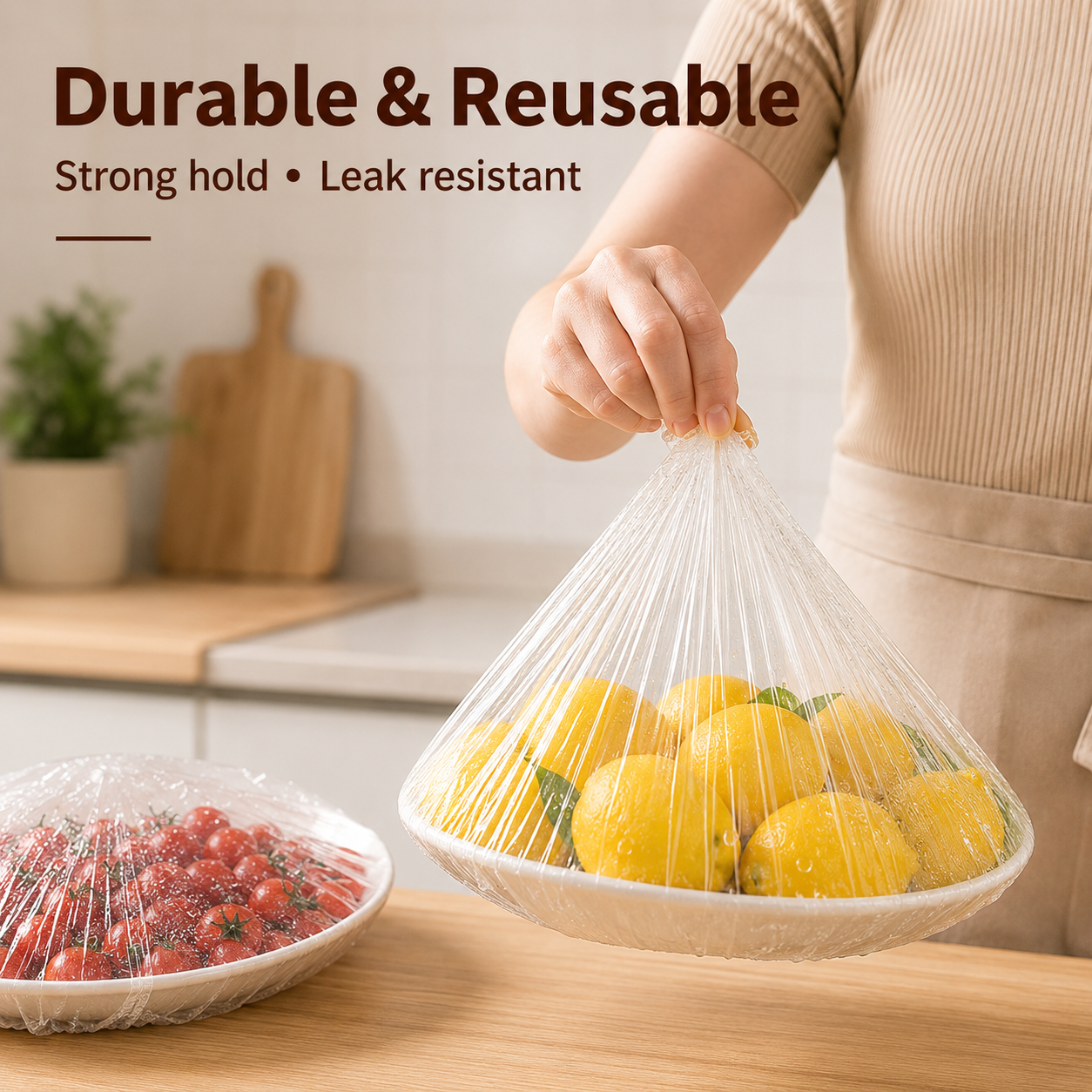 ⏳LAST DAY SALE ONLY $0.059!🔥Disposable Stretch Food Covers for Bowls & Plates