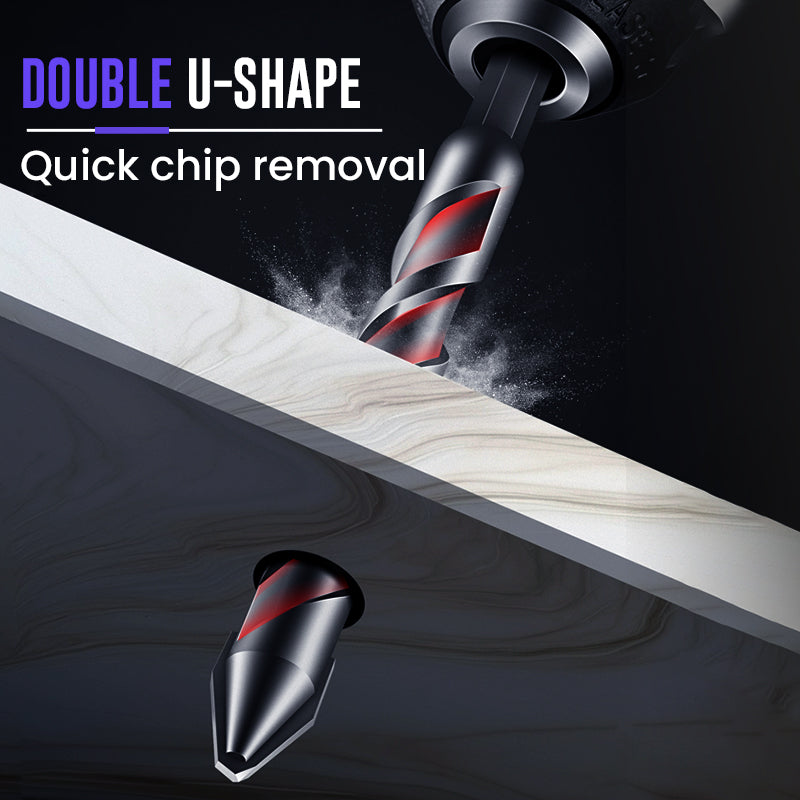 🔥🛠️Eccentric Drill Bit | Drill Tile, Brick & Concrete Without Cracking!