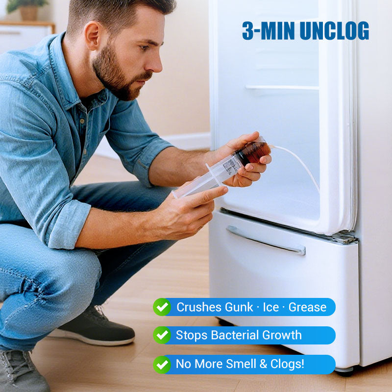 📢🎁2025 NEW ARRIVE🔥Refrigerator Drain Hole Clog Remover