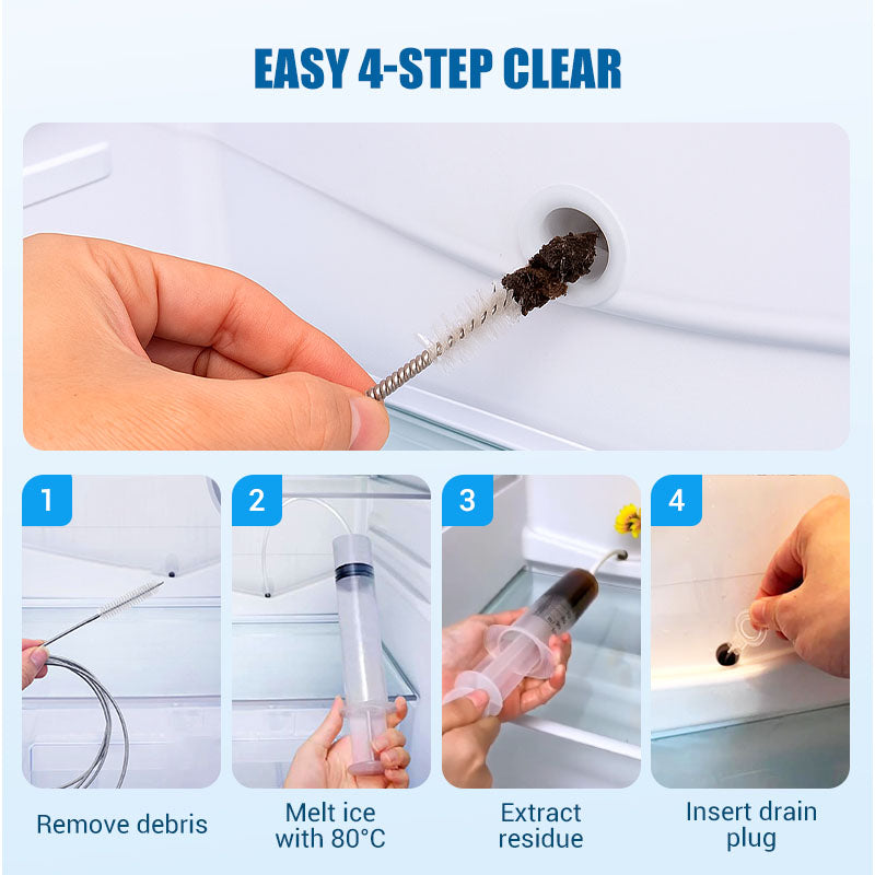 📢🎁2025 NEW ARRIVE🔥Refrigerator Drain Hole Clog Remover