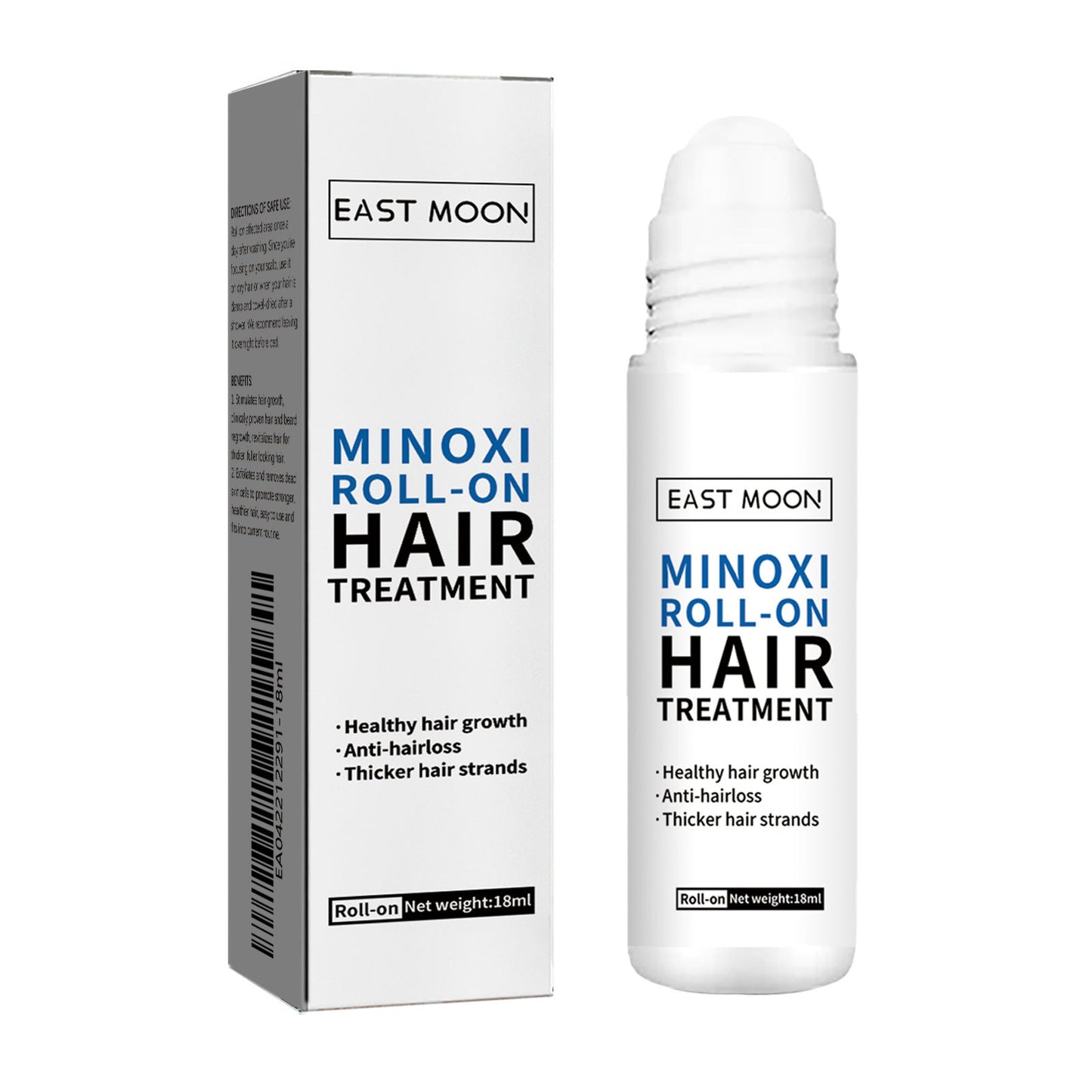 🌿EAST MOON Minoxi Roll-On Hair Treatment|Buy 1  Get 1 Free🔥