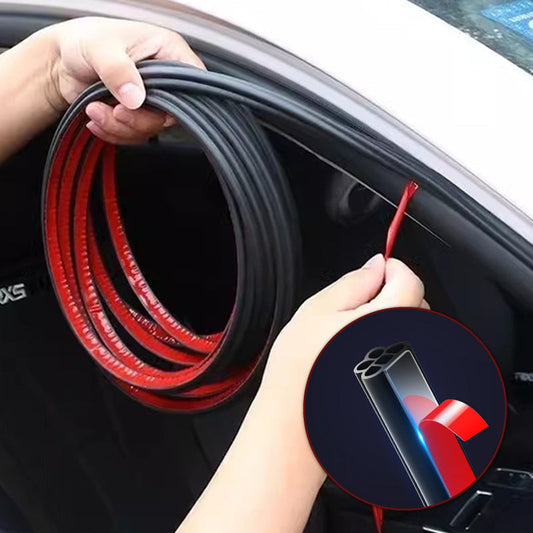 🚗Reduced by 50% 🧷 Dustproof rubber sealing tape for reducing automobile noise.