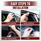 5-hole Automotive Dust-proof and Shock-absorbing Sealing Strip