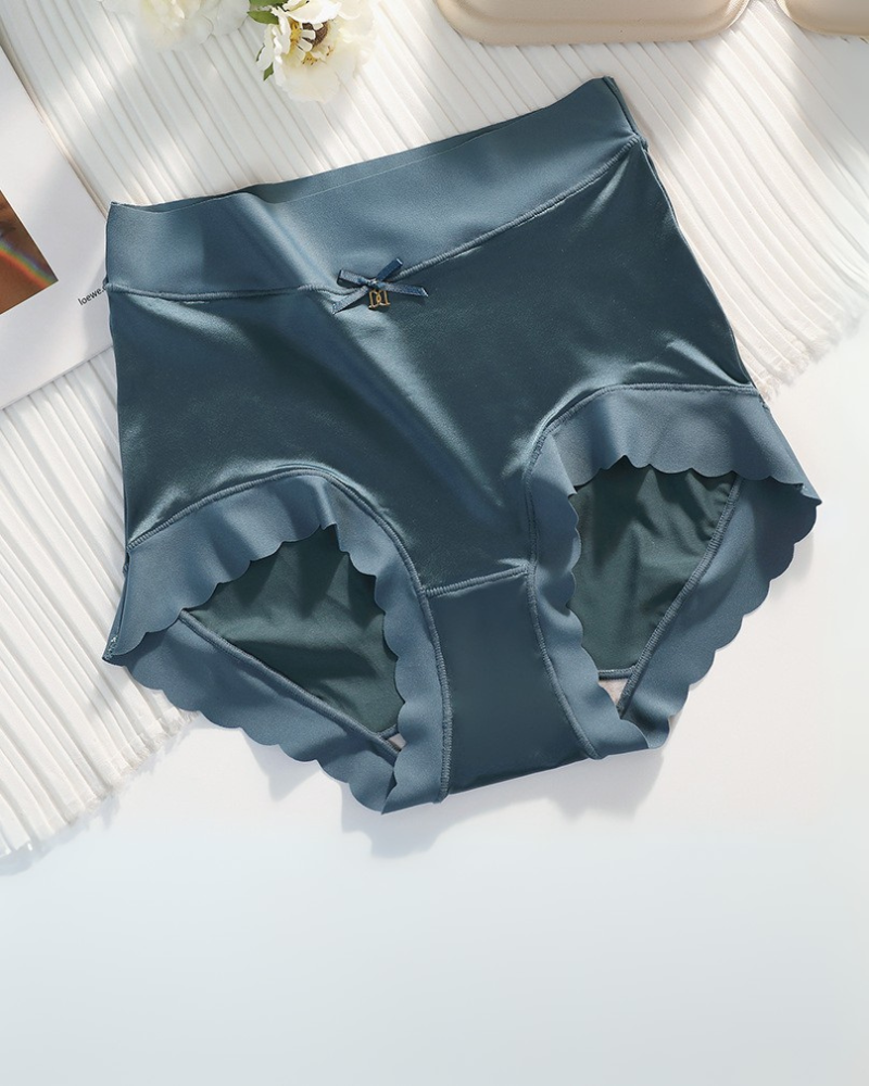 🌸Last Day-Buy 1 Get 3 Packs🔥2025 Silky High-Waist Seamless Briefs With Scalloped Edges