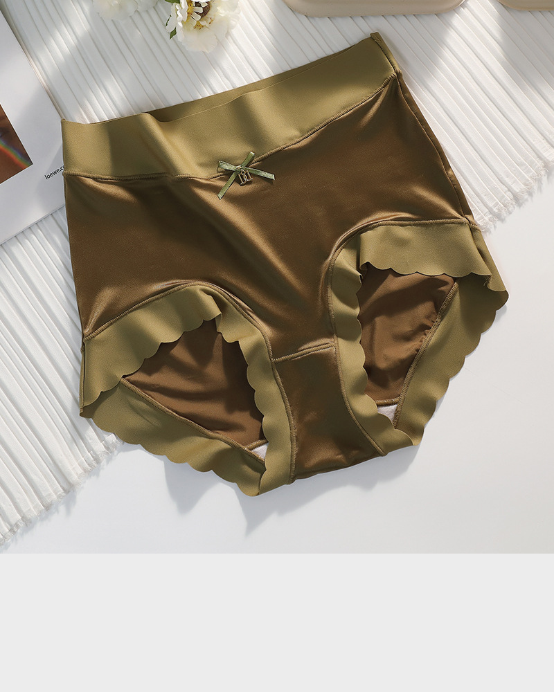 🌸Last Day-Buy 1 Get 3 Packs🔥2025 Silky High-Waist Seamless Briefs With Scalloped Edges