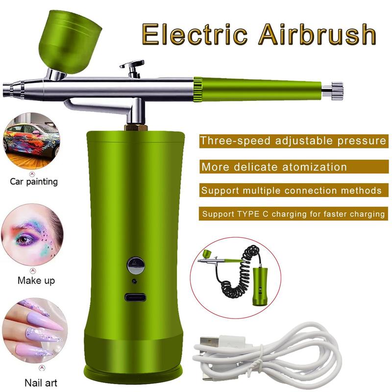 🎨 Electric Airbrush Kit with Compressor - Your Portable Studio for Effortless Creativity! ✨