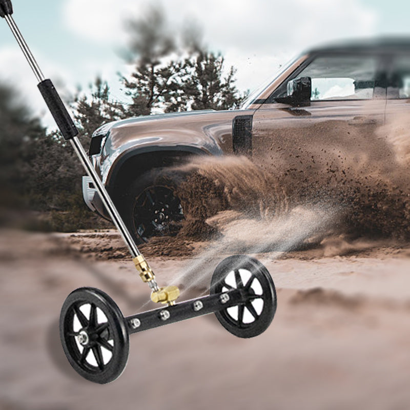 🔥2025 Hot Sale 🔥Undercarriage Pressure Cleaner Water Broom Dual Purpose Road Undercarriage Cleaner Dual Function Car Chassis Cleaning Brush
