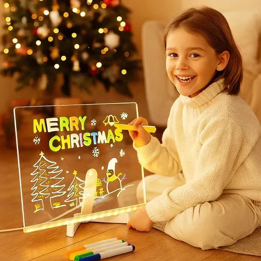 ✨LAST WEEK SPECIAL PRICE: $22.99!!⏳🎨Luminous Led Drawing Board For Children
