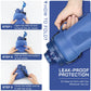 🔥2025 HOT SALE🔥Silicone foldable anti drop sports portable water bottle