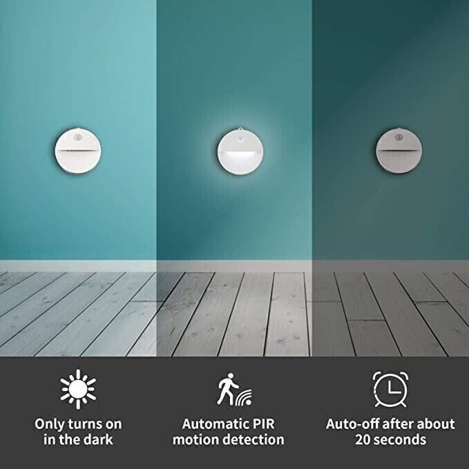 💡 Rechargeable Motion Sensor Night Light