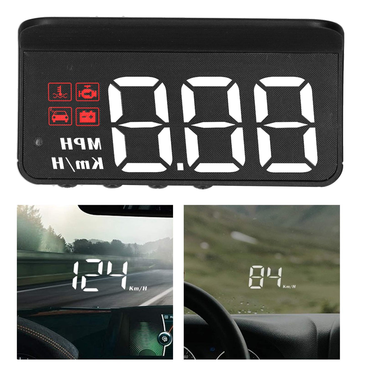 🔥HOT SALE💝Car HUD Speedometer Display Windshield Projector🚗