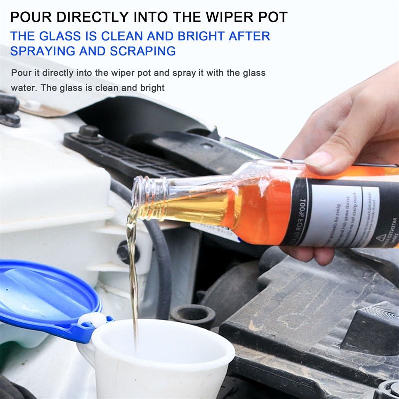 🔥HOT SALE✨Car Glass Oil Film Stain Removal Cleaner|Buy 3 Get 1 Free🚗