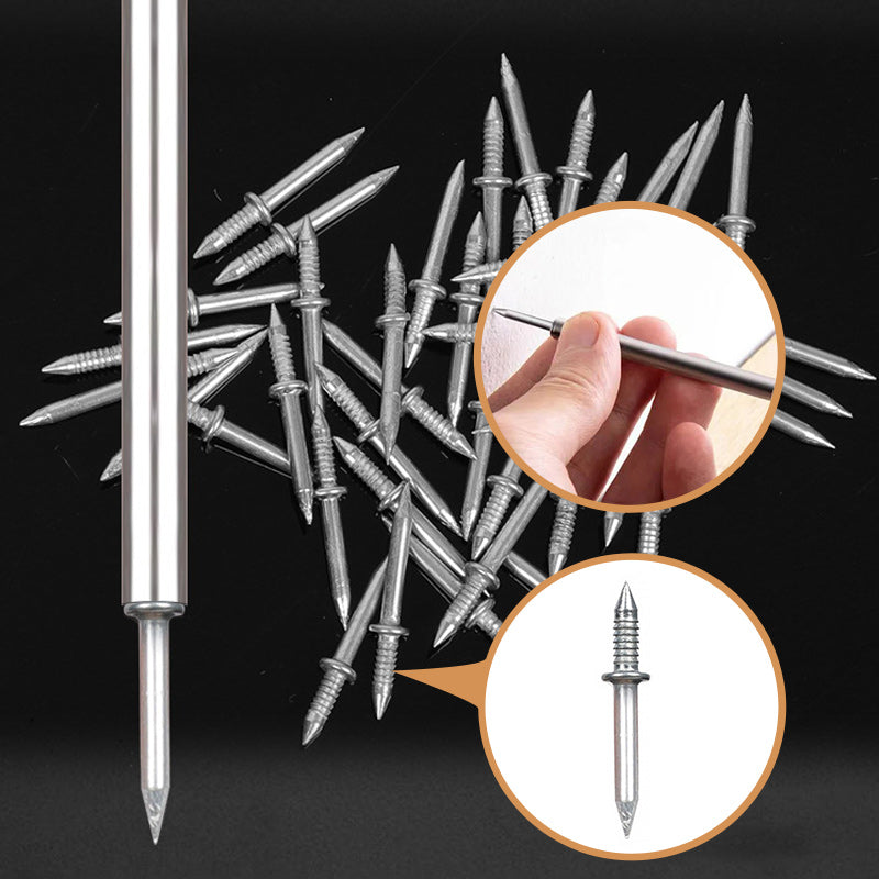 🔥Buy 50 Get 50 Free 🔥Double-Head Skirting Thread Seamless Nail🛠️