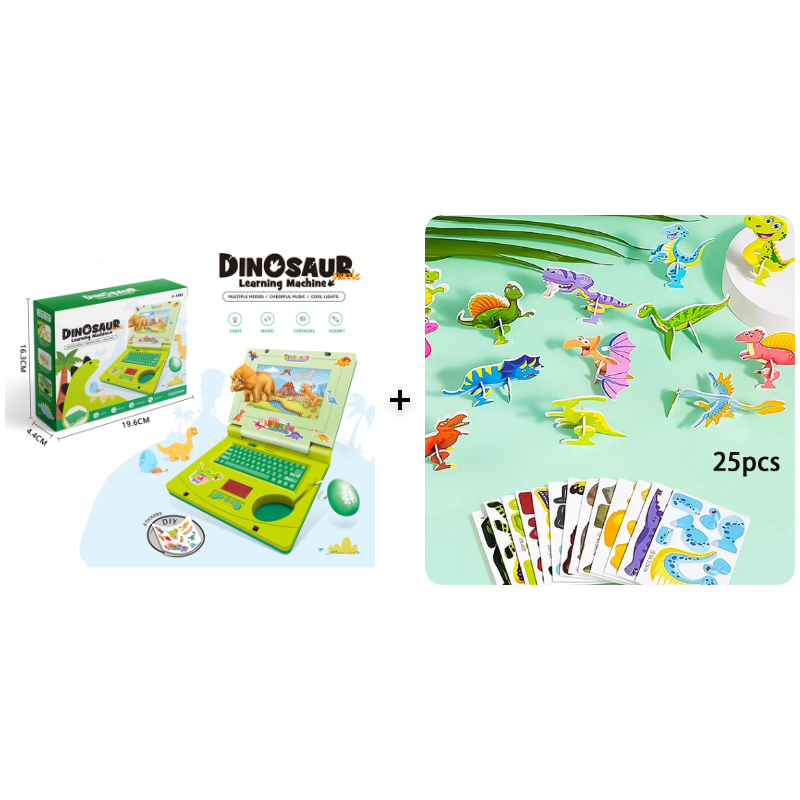 💻 50% Off! 🧸 Interactive Toy Laptop—featuring lights, sounds, and educational games—fostering creativity and motor skills through play 🎵