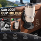 🚗 Last Day Special Price $17.99! 🥤Multifunctional Foldable Car Door Cup Holder Large Diameter Drink and Water Bottle Storage Rack