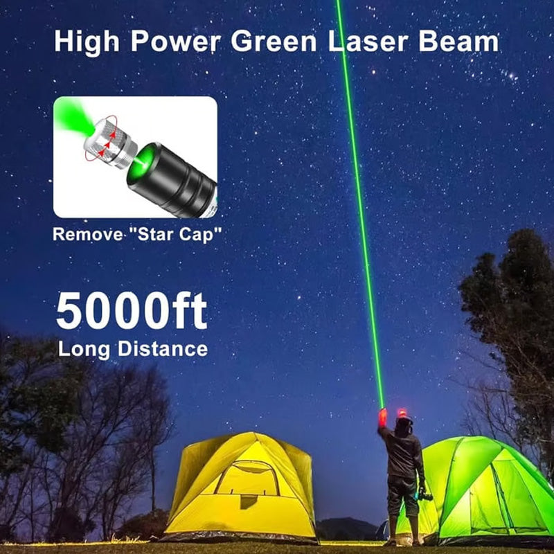 🔥HOT SALE🔥USB Rechargeable High Power Laser Flashlight