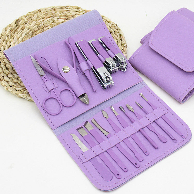 🔥2025 HOT SALE🔥Stainless Steel Nail Clippers Set(16 Pcs)