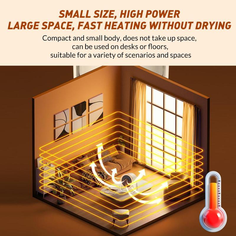 🔥50% OFF NOW! ❄️ Portable Instant Heat Heater – Mini Desktop & Outdoor, Rapid Warming & Energy Efficient ⚡✨