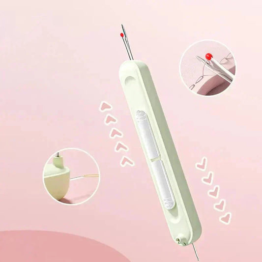 🔥Last Day Sale - Buy 1 Get 1 Free⏰🧵2-in-1 Needle Threader & Seam Ripper Tool🪡