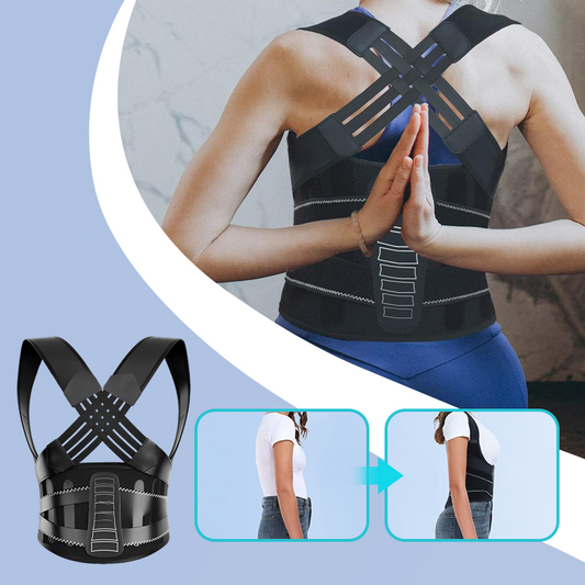 🔥Strong Support Universal Adjustable Back Posture Corrector|Buy 3 Get 1 Free💪