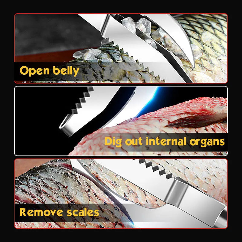✨Buy More Save More✨Stainless Steel 3 In 1 Fish Maw Knife