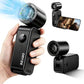 Handheld High Speed Fan 5-in-1 Rechargeable , Adjustable Airflow, USB Cooling, Perfect forTravel, Office, and Personal Use