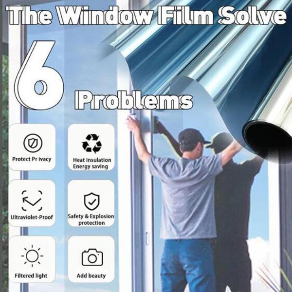 ⏳Time-Limited Special⏰Heat-Insulating Privacy Film – UV Protection, Easy Application & Perfect for Home & Office 🏠