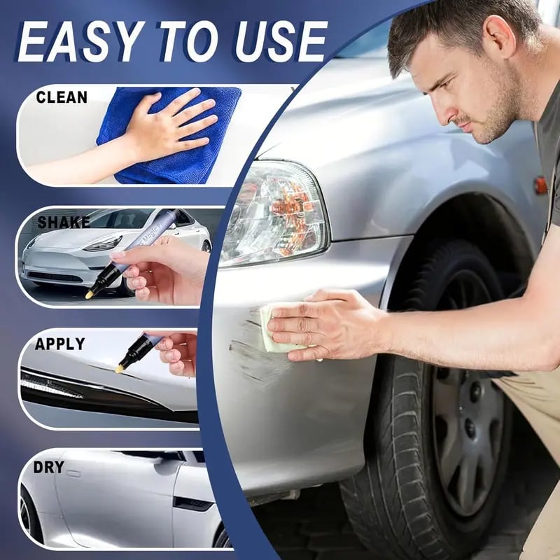 🔥🥳2026 HOT SALE🥳 LIMITED TIME 50% OFF!🔥   🚗✨ 💞50K+ SOLD!🖌️💨 Buy 1 Get 1 Free! Touch Up Paint Pen – Precision tip, waterproof & anti‑rust. Covers deep scratches in seconds. Save hundreds on body shop! 💸🔧