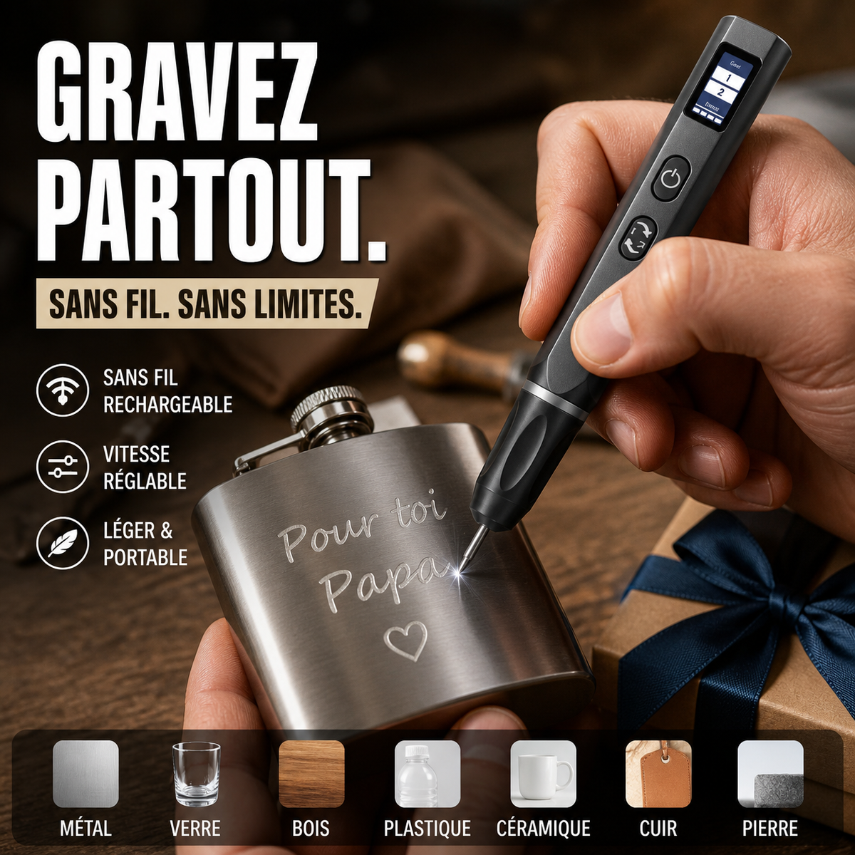 🔥 HOT SALE 🔥 Rechargeable Cordless Engraving Pen