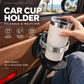 🚗 Last Day Special Price $17.99! 🥤Multifunctional Foldable Car Door Cup Holder Large Diameter Drink and Water Bottle Storage Rack