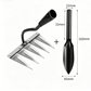 ⏳Limited-time 50% off  4/5/6/7 Tooth Carbon Steel Garden Hand Rake⛏️🌱
