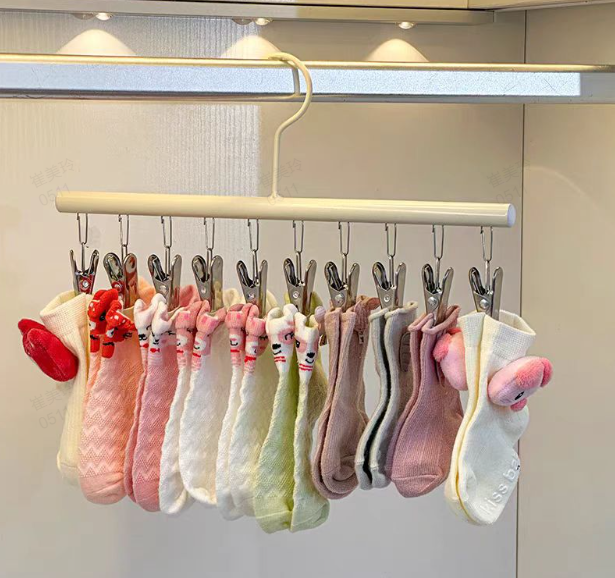 Stainless Steel Laundry Drying Rack with 20 Clips