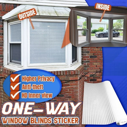 🔥HOT SALE - 50% OFF🔥One-Way Imitation Blinds Privacy Window Cover