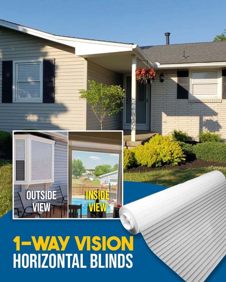 🔥HOT SALE - 50% OFF🔥One-Way Imitation Blinds Privacy Window Cover