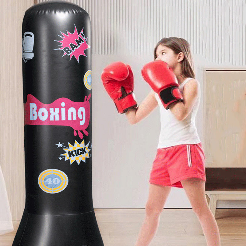 🥊 Bouncy Punching Buddy Inflatable Tumbler for Kids! 🤸♂️