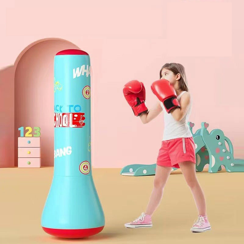 🥊 Bouncy Punching Buddy Inflatable Tumbler for Kids! 🤸♂️