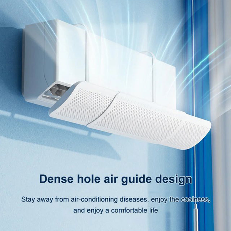 Retractable Air Conditioner Deflector